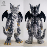 Dark Dragon Commander Full-Body Fursuit - Image 2