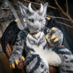 Dark Dragon Commander Full-Body Fursuit - Image 4
