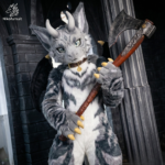 Dark Dragon Commander Full-Body Fursuit - Image 5